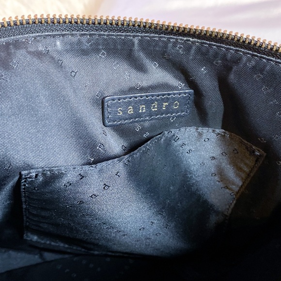 euc Sandro Paris soft leather tote - Picture 11 of 11